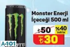 MONSTER ENERJİ İÇECEĞİ 500 ML MONSTER ENERJİ İÇECEĞİ 500 ML